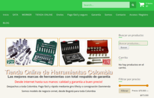 Tienda Online de Herramientas Sata en Colombia